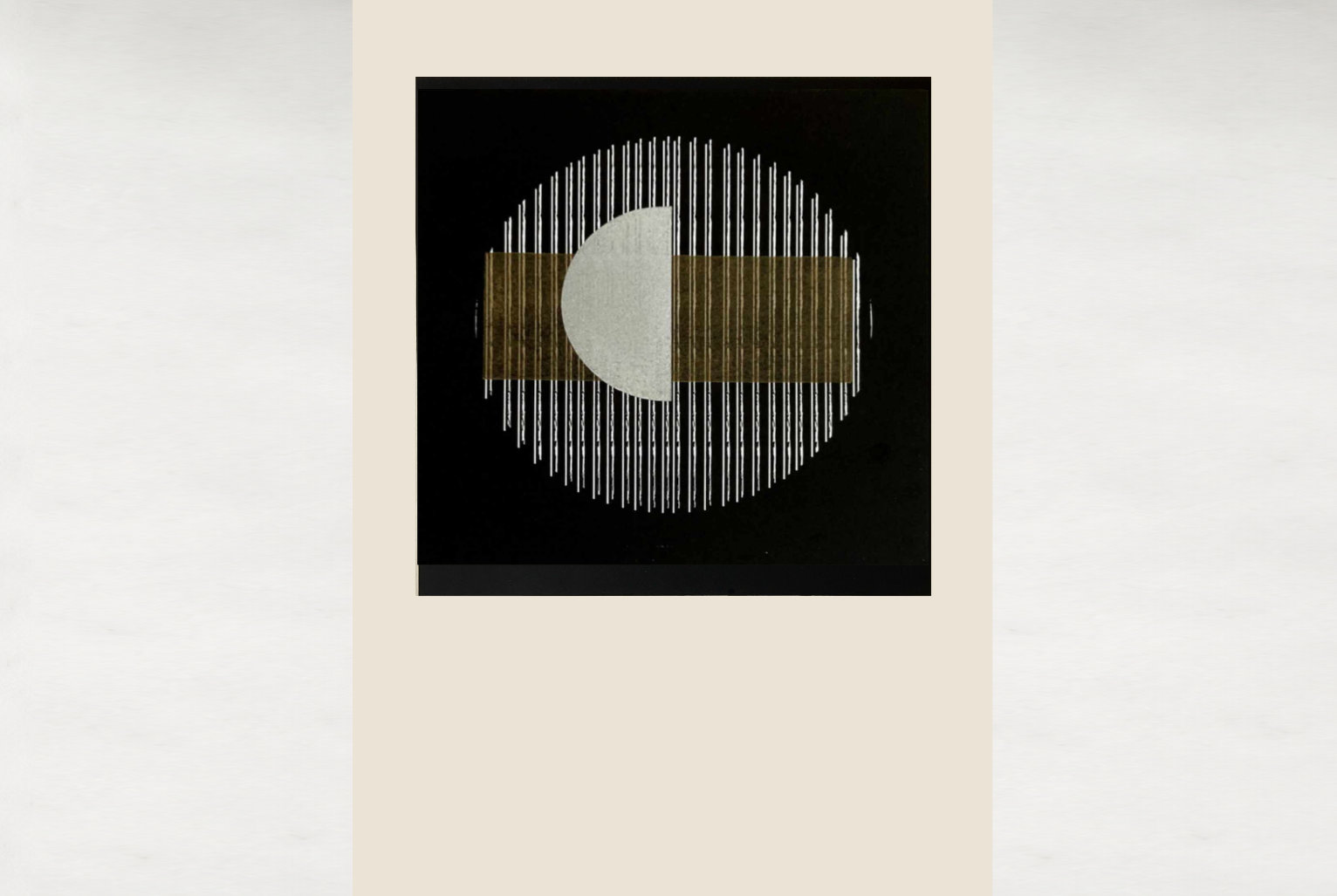 Dyptyk I, original linocut print by Renata Guzera