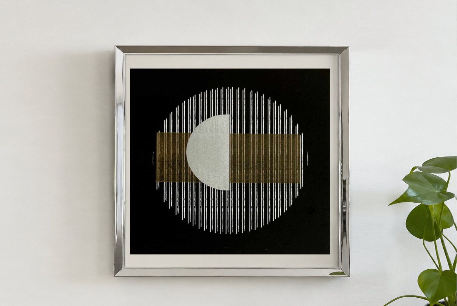 Dyptyk I, original linocut print by Renata Guzera