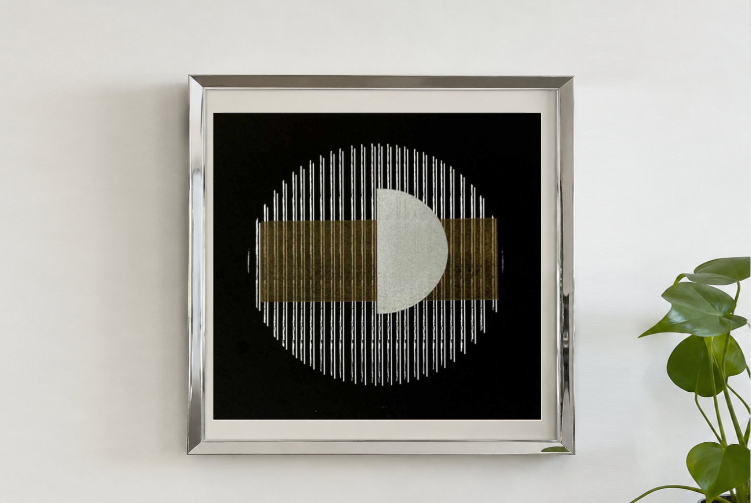 Dyptyk II, original linocut print by Renata Guzera